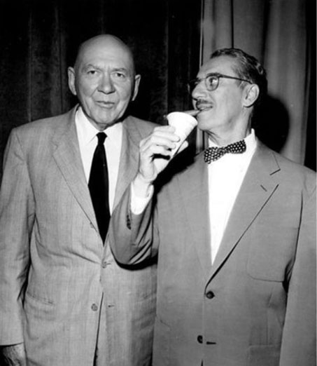 Captain Joe makes a television appearance, matching wits with the great Groucho Marx
