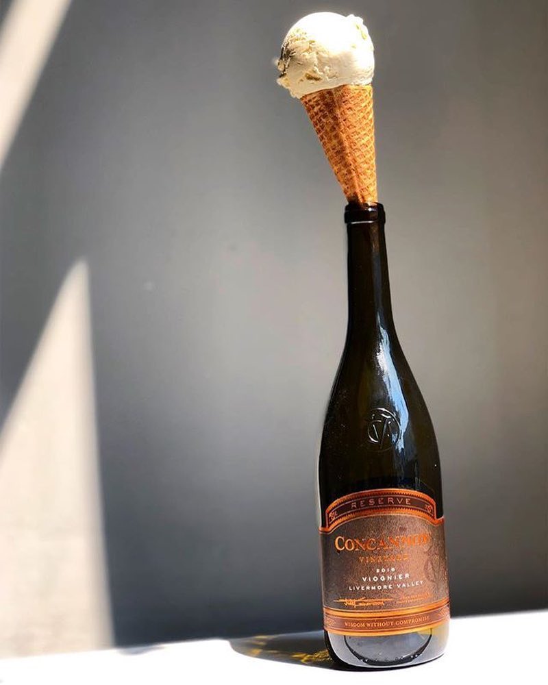 Humphry Slocombe and Concannon Vineyard wine and ice cream pairing