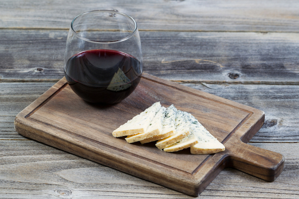 Blue Cheese and Wine