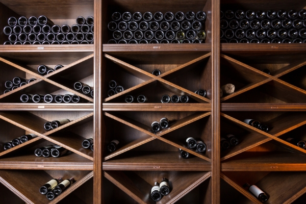 A wine cellar